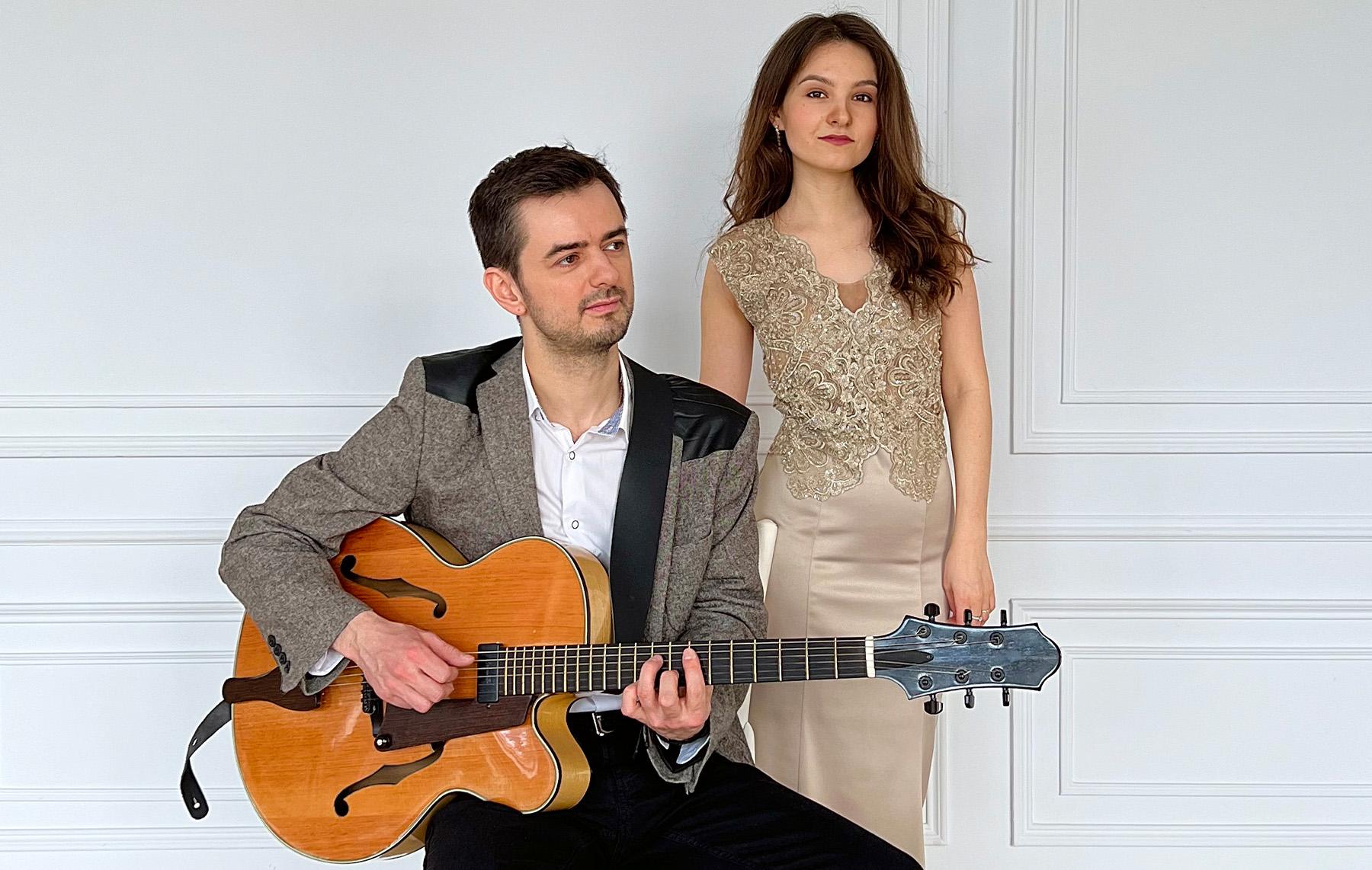 Романтический джаз и соул – Елизавета Романова (вокал) и Сергей Чашкин (гитара)